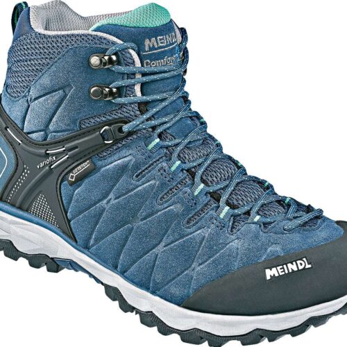 Meindl Mondello Lady Mid GTX Damen Wanderschuhe blau 38 - Damenschuhe