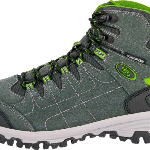 Brütting Herren-Trekkingstiefel Mount Shasta High dunkelgrau 41 - Herrenschuhe