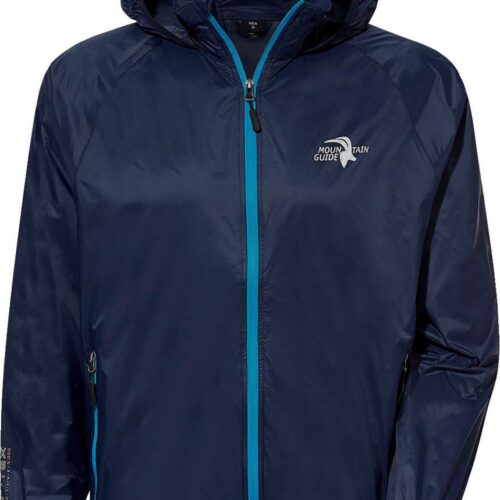 Mountain Guide Lima II Damen und Herren Regenjacke dunkelblau S - Herrenjacken