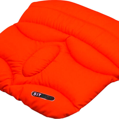 Sitback Basic Living Fahrzeug Sitzkissen 44 x 42 cm Neon Orange - Sitze