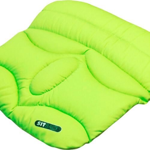 Sitback Basic Living Fahrzeug Sitzkissen 44 x 42 cm Neon Grün - Sitze