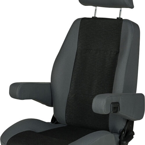 Sportscraft Sitz S8.1Fahrer- und Beifahrersitz ohne Lordosenstütze Tavoc2 schwarz/grau - Sitze