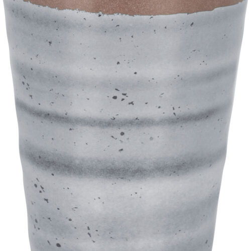 Bo-Camp Melamin Becher Set 4 teilig 400 ml grau/braun - Becher & Tassen