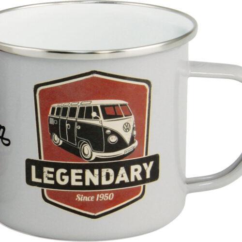 VW Collection T1 Bulli Emaille Tasse 500 ml Legendary - Becher & Tassen