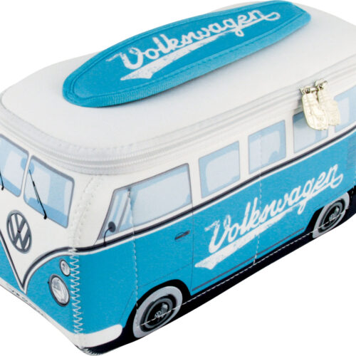 VW Collection T1 Bulli Neopren Universaltasche 4,5 Liter Türkis - Kulturbeutel