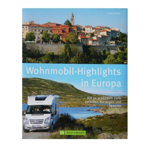 Buch Wohnmobil Highlights Europa - Campingführer von Bruckmann
