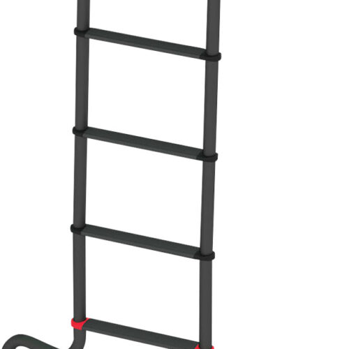 Fiamma Deluxe DJ Deep Black Aluminium Leiter Fiat Ducato Bj. 2006 - 2011 - Leitern