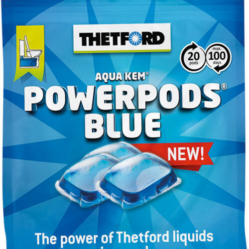 Thetford PowerPods Blue Sanitärzusatz 20 Kapseln - Sanitärzusätze & -flüssigkeiten