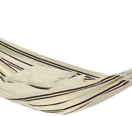 Hängematte Barbados 230 x 150 cm cappuccino - Hängematten von Amazonas