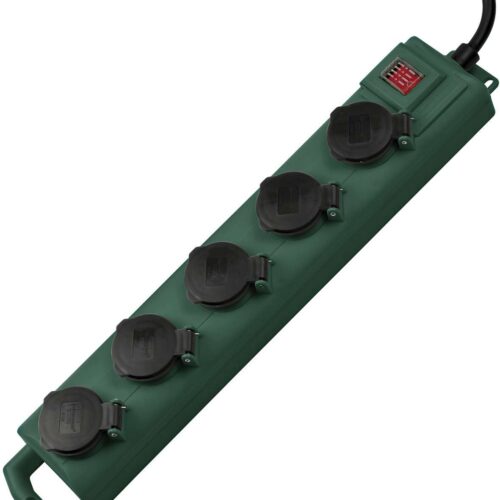 Brennenstuhl Super Solid SL 554 Garten Steckdosenverteiler 5m - Verteilungseinheiten