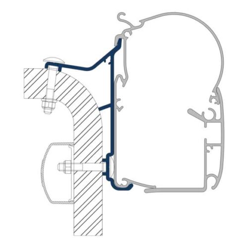 Dometic PW-ADAPT Adapter für Wandmarkisen PW 1100, PW 1500 & PW 3800 4,5m - Markisenadapter