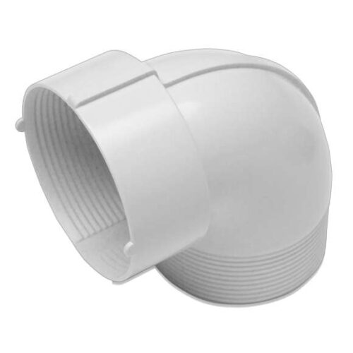 Dometic FreshWell FW ADC 90°-Bogenstück für Staukastenklimaanlagen 60 mm - Klimaanlagen-Zubehör