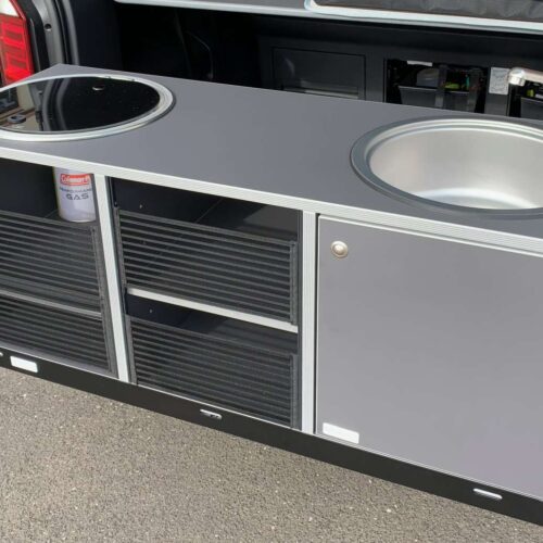 BusBoxx küchenBOXX cube Küchenmodul für Heckauszug Large - Campingküchen