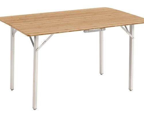 Outwell Kamloops Tisch mit Bambustischplatte 120 x 80 cm - Klapptische