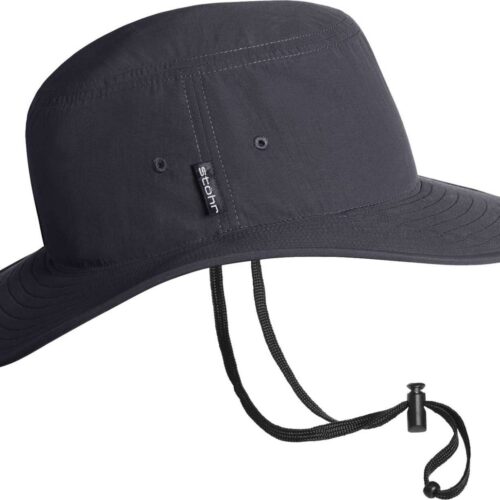 Stöhr Hut Visor anthrazit dunkelgrau L-XL - Hüte & Mützen