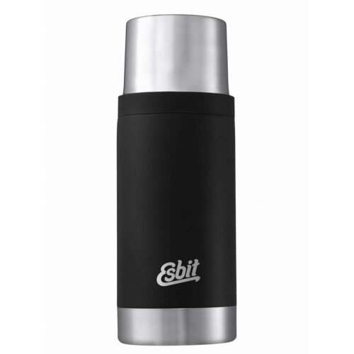 Esbit Sculptor Edelstahl Isolierflasche 0,5 Liter Schwarz - Isolierflaschen & Isobehälter