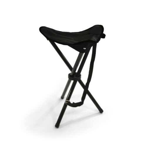 Basic Nature Dreibeinhocker Travelchair schwarz - Campinghocker