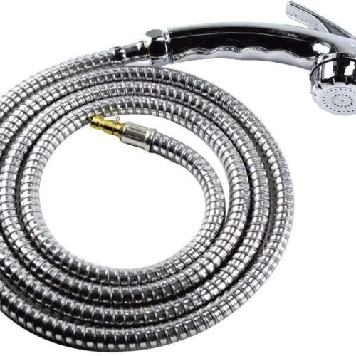 Reich Charisma Stellbrause mit Metallschlauch Brausearmatur 2 Meter chrom - Duschsysteme