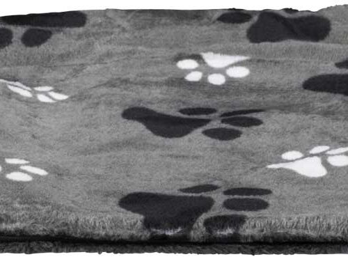 Jollypaw Kissen Jermaine 98 × 62 cm grau/schwarz - Hundebetten