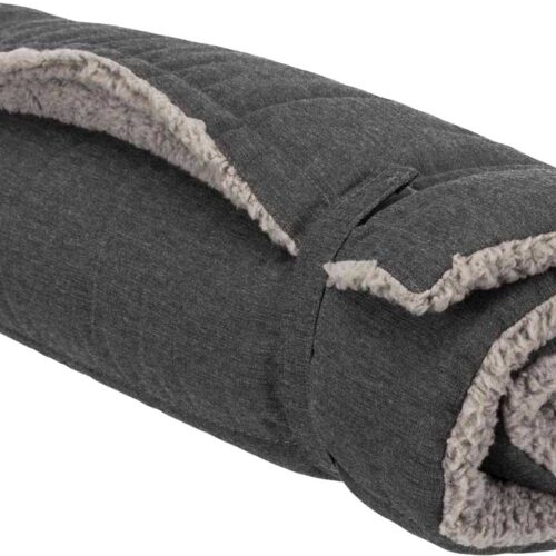 Jollypaw Reisedecke Bendson 100×65 cm dunkelgrau - Hundedecken und Kühlmatten