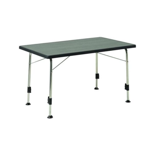 Dukdalf Stabilic 3 Campingtisch Holz grau 115 x 70 cm - Klapptische