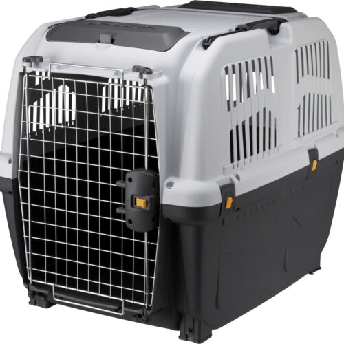 Jollypaw Transportbox Größe L dunkelgrau/hellgrau - Hundetransportboxen und Autoschutz