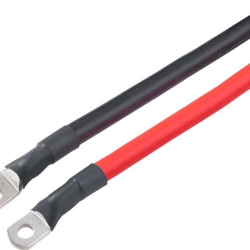 Votronic Hochstrom-Kabelsatz rot / Schwarz für Inverter 35 mm² 2 m lang - Zubehör Batterien