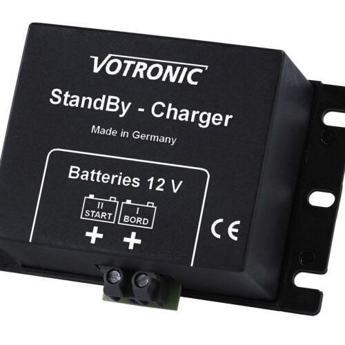 Votronic StandBy Charger Batterieladegerät für Bleibatterien mit Säure-, Gel- oder AGM-Technologie 12V - Batterie-Ladegeräte
