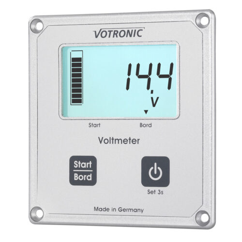 Votronic LCD-Voltmeter S  - Batteriecomputer & Anzeigepanele