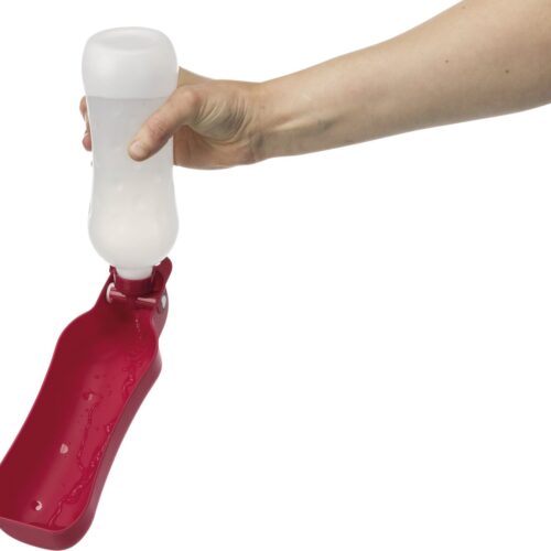 Jollypaw Flasche mit Trinknapf Edelstahl/Kunststoff 500 ml - Hundenäpfe und Trinkflaschen