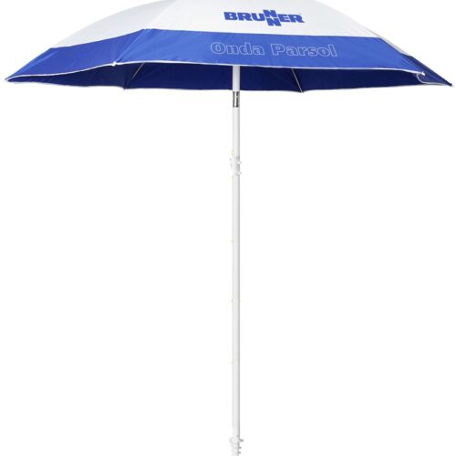 Brunner Onda Sonnenschirm blau/weiß - Sichtschutz & Sonnenschirme