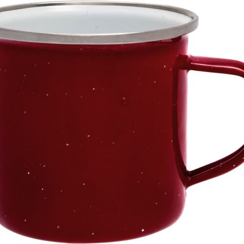 Origin Outdoors Emaille Tasse 360 ml rot - Becher & Tassen