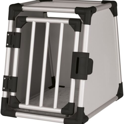 Jollypaw Transportbox Aluminium Größe M - Hundetransportboxen und Autoschutz