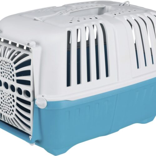 Jollypaw Transportbox Größe XS blau/hellgrau - Hundetransportboxen und Autoschutz