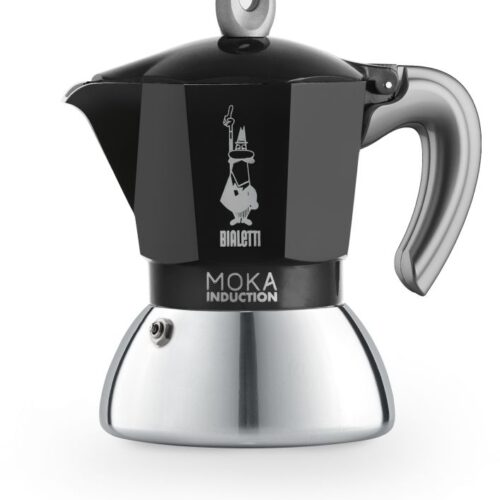 Bialetti New Moka Induction Espressokocher 2 Tassen schwarz - Kaffeemaschinen & Wasserkocher