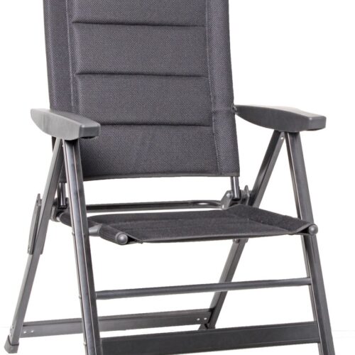 Brunner Skye 3D Klappstuhl 6-fach verstellbar 47 x 42 x 46/123 cm schwarz - Klappstühle