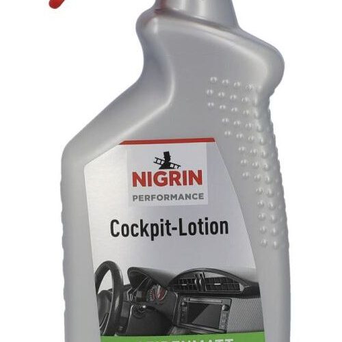 Nigrin Performance Cockpit-Lotion - seidenmatt 500 ml - Innenbereich & Scheiben