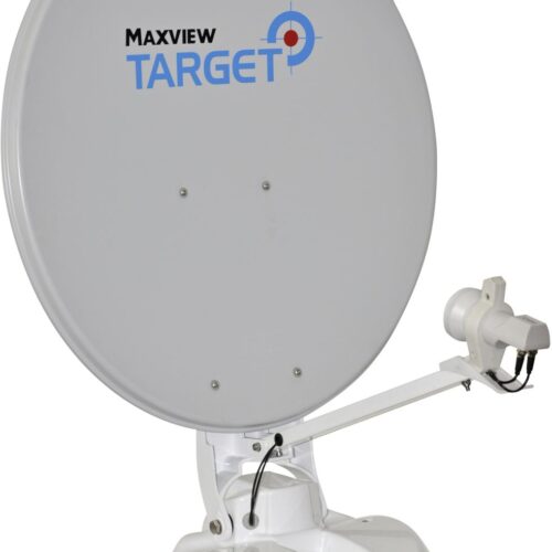 Maxview Target Connect vollautomatische Sat-Anlage inkl. Steuereinheit Twin-LNB 65 cm - Camping-Sat-Anlagen
