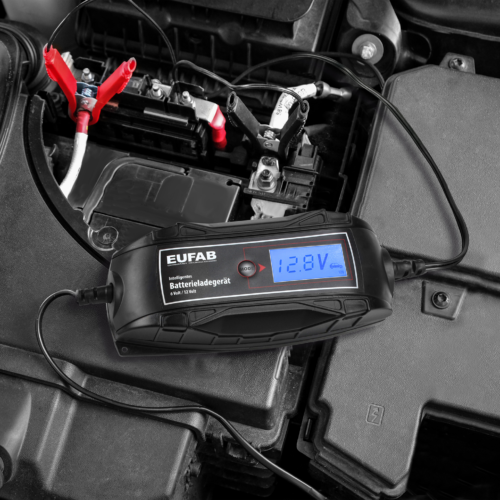 Eufab Intelligentes Batterieladegerät 6/12 V - Batterie-Ladegeräte