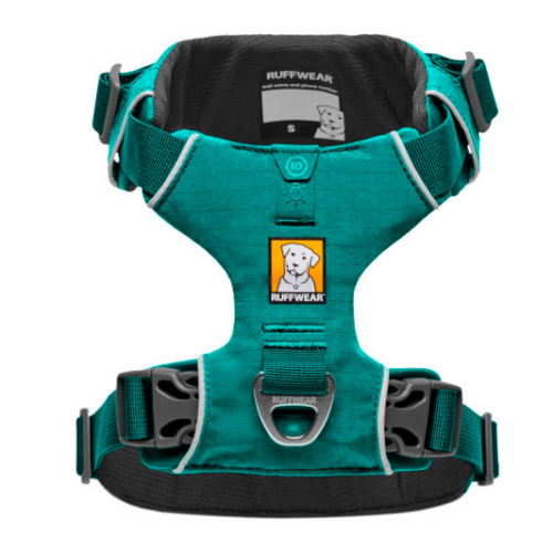Ruffwear Front Range gepolstertes Hundegeschirr Aurora Teal S - Hundegeschirr und Leinen