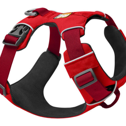 Ruffwear Front Range gepolstertes Hundegeschirr Red Sumac XXS - Hundegeschirr und Leinen