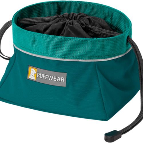 Ruffwear Quencher Cinch Top Hundenapf für unterwegs M tumalo teal - Hundenäpfe und Trinkflaschen
