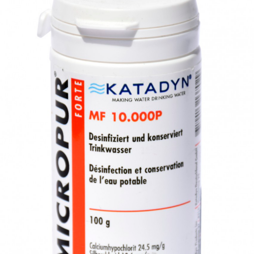 Katadyn Micropur Forte MF 10000P Pulver Wasserentkeimung Trinkwasser 100g - Wassertankentkeimung & -reinigung