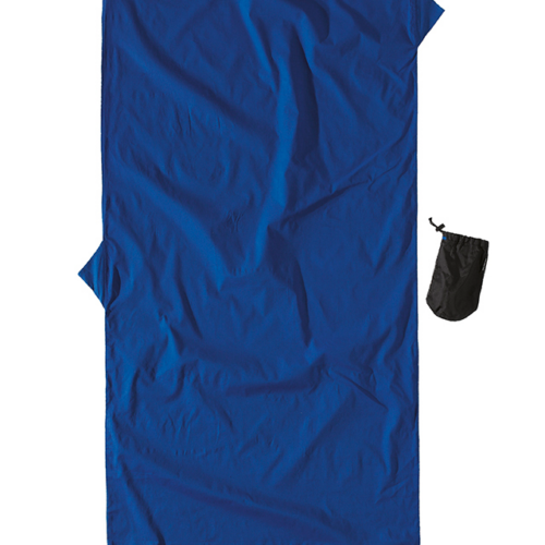Cocoon Leicht-Reiseschlafsack Rechteck Baumwolle ultramarine blue - Schlafsäcke
