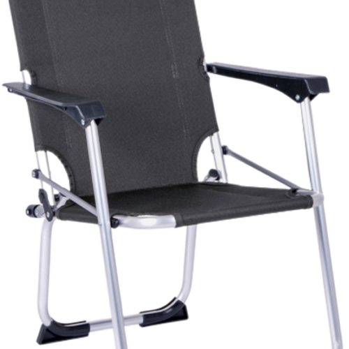 Bo-Camp Kinderstuhl Copa Rio mit Sicherheitsverschluss Graphite - Kinderstühle