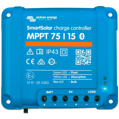 Victron SmartSolar 75/15 MPPT Solarladeregler 10 A 12 / 24 V - Solar-Laderegler von Victron Energy