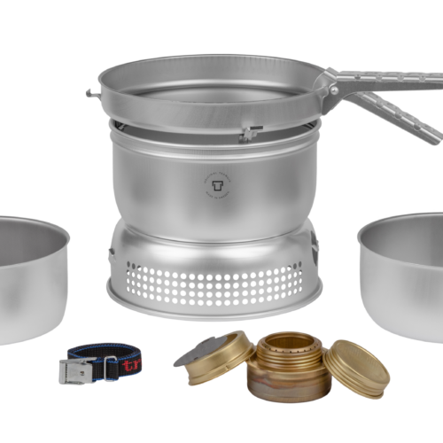 Trangia Trangiakök 25-21 UL / D Campingkochset 3- teilig mit Spiritusbrenner Set 3 - Spirituskocher