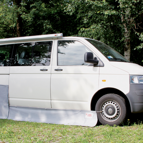 Fiamma Windblende VW T5/T6 250 x 42 cm - Bodenschürzen