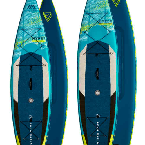 Aqua Marina Hyper Stand Up Paddling SUP-Board Set 5 teilig 350 cm - Schlauchboote, Kajaks & SUP-Boards