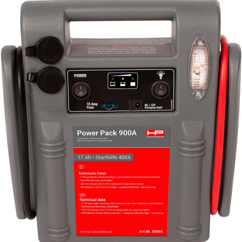 HP Autozubehör Power Pack 900A 17Ah 12V - Erste Hilfe & Pannen-Zubehör